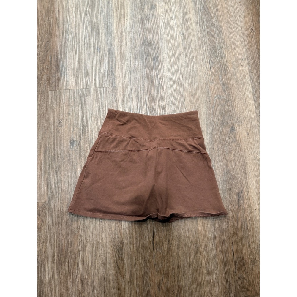 Hollister Womens‎ Ultra High Rise Athletic Skort Brown XS Activewear Short Skirt